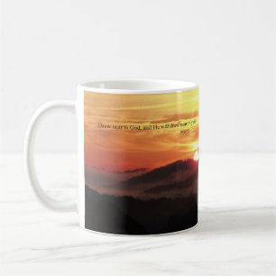 Sonnenaufgang-Mug zum Greifen nah Kaffeetasse