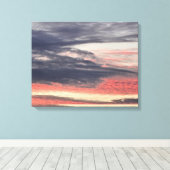 Sonnenaufgang nach dem Sturm Leinwanddruck (Insitu (Holzboden))