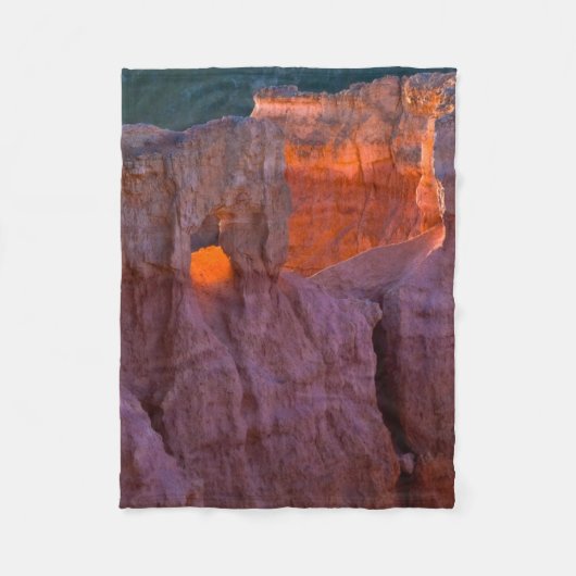Sonnenaufgang | Nationalpark Bryce Canyon Fleecedecke (Vorderseite)