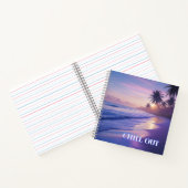 Sonnenaufgang-Notebook-Reflektion, Traum, Schützen Notizblock (Innenseite)