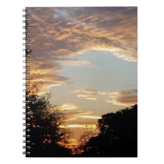 Sonnenaufgang Notizblock (Vorderseite)