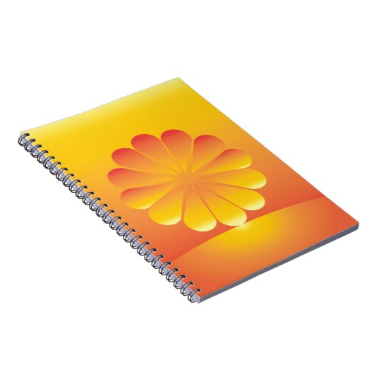 Sonnenaufgang Notizblock (Rechte Seite)