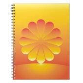 Sonnenaufgang Notizblock (Vorderseite)