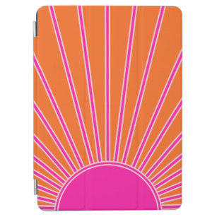 Sonnenaufgang Orange und Hot Pink Preppy Sunshine iPad Air Hülle