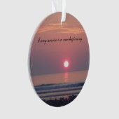 Sonnenaufgang Ornament (Vorderseite)