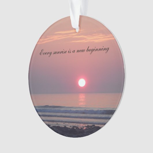 Sonnenaufgang Ornament (Vorderseite)