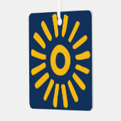 Sonnenaufgang Ornament Aus Metall (Vorderseite links)