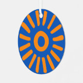 Sonnenaufgang Ornament Aus Metall (Vorderseite links)