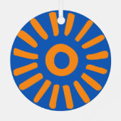 Sonnenaufgang Ornament Aus Metall (Rückseite)