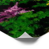 Sonnenaufgang-Plakat Poster (Ecke)