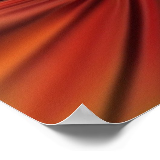 Sonnenaufgang Poster (Ecke)