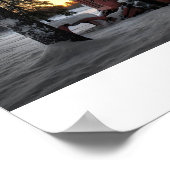 Sonnenaufgang Poster (Ecke)