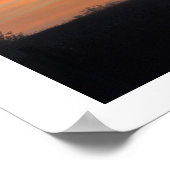 Sonnenaufgang Poster (Ecke)