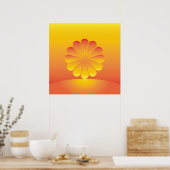 Sonnenaufgang Poster (Küche)