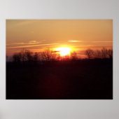Sonnenaufgang Poster (Vorne)