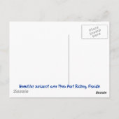 Sonnenaufgang Postkarte (Rückseite)