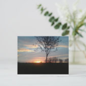 Sonnenaufgang Postkarte (Stehend Vorderseite)