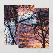 Sonnenaufgang Postkarte (Vorne/Hinten)