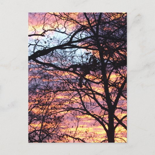 Sonnenaufgang Postkarte (Vorderseite)