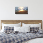 Sonnenaufgang Reflektion Leinwanddruck (Insitu (Schlafzimmer))