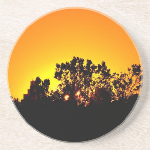 Sonnenaufgang Sandstein Untersetzer