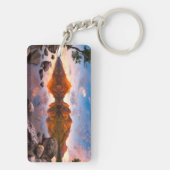 Sonnenaufgang Schlüsselanhänger (Rückseite)