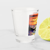 Sonnenaufgang Schnapsglas (Links)