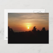 Sonnenaufgang @ senaru postkarte (Vorne/Hinten)