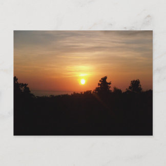 Sonnenaufgang @ senaru postkarte