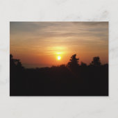 Sonnenaufgang @ senaru postkarte (Vorderseite)