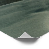 Sonnenaufgang Silhouette Elk am Burg Geyser Poster (Ecke)