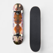 Sonnenaufgang Skateboard (Vorderseite)