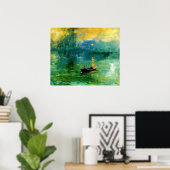 Sonnenaufgang (Solei Levant) Poster (Heimbüro)