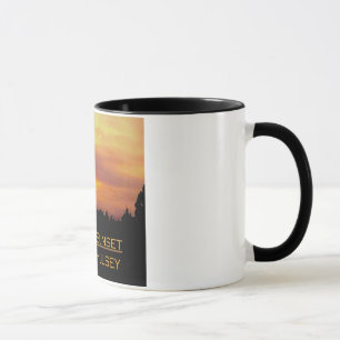 Sonnenaufgang-Sonnenuntergang 11 Unze. Tasse