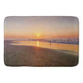Sonnenaufgang/Sonnenuntergang Badematte (Vorderseite)