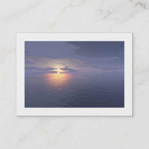 Sonnenaufgang/Sonnenuntergang (grenzt) Visitenkarte