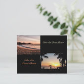 Sonnenaufgang, Sonnenuntergang ist wunderschön Postkarte (Stehend Vorderseite)