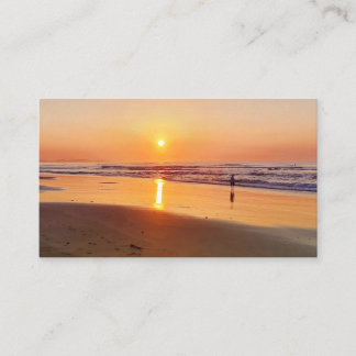 Sonnenaufgang/Sonnenuntergang Visitenkarte
