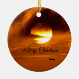 Sonnenaufgang, sonnige Küste Keramik Ornament