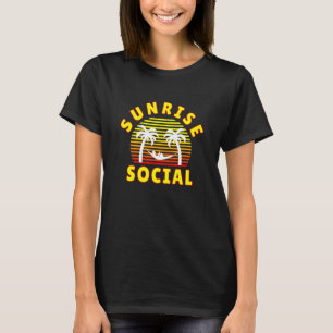 Sonnenaufgang Soziale Verbesserung psychische Gesu T-Shirt