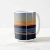 Sonnenaufgang-Strand-Szenen-Triptychon-Tasse Kaffeetasse (VorderseiteRechts)