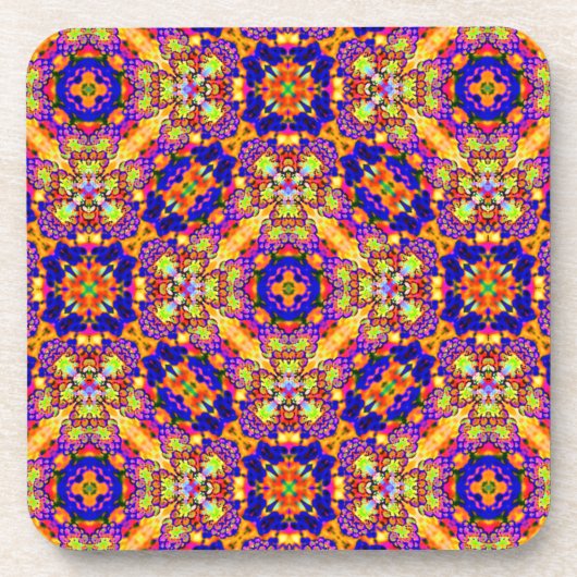 Sonnenaufgang Strand Untersetzer Set (Vorderseite)