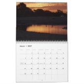 Sonnenaufgang-Strand-Wege Kalender (Mär 2027)