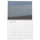 Sonnenaufgang-Strand-Wege Kalender (Jan 2027)