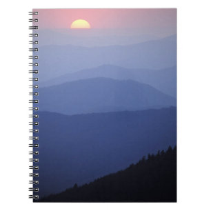 Sonnenaufgang, Südliche Appalachen, Großartig Notizblock