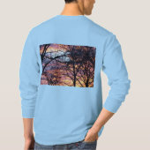 Sonnenaufgang T-Shirt (Rückseite)