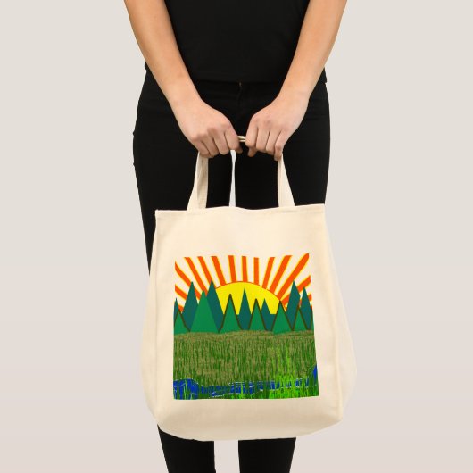Sonnenaufgang Tasche 2 (Vorderseite (Produkt))