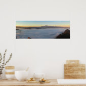 Sonnenaufgang Tatra Poster (Küche)