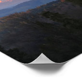 Sonnenaufgang Tatras Blick von Beskids Poster (Ecke)