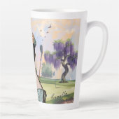 Sonnenaufgang Tee Time Latte Tasse (Rechts)